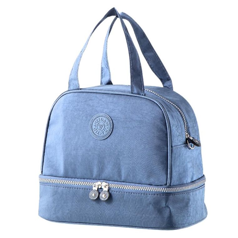 Lean Toys, torba termiczna, izolacyjna, niebieska, 27 cm