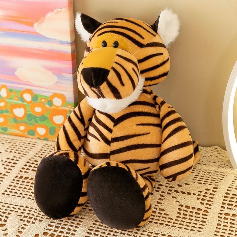 Lean Toys, tygrys, maskotka, 23 cm