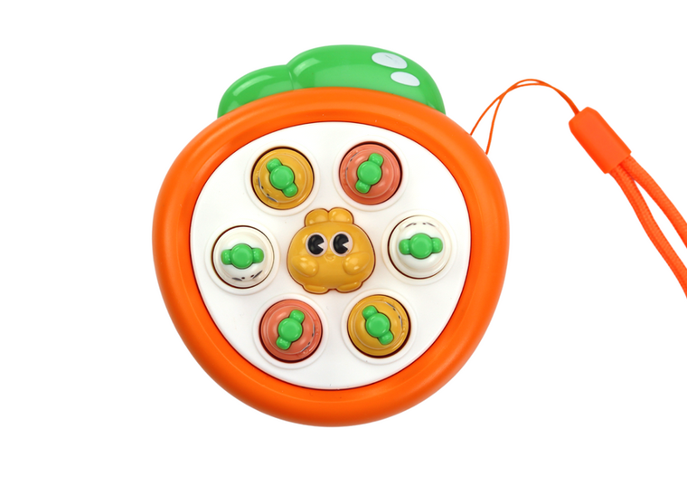 Lean Toys, Whac a Mole, marchewki, mini gra zręcznościowa, 1 szt.