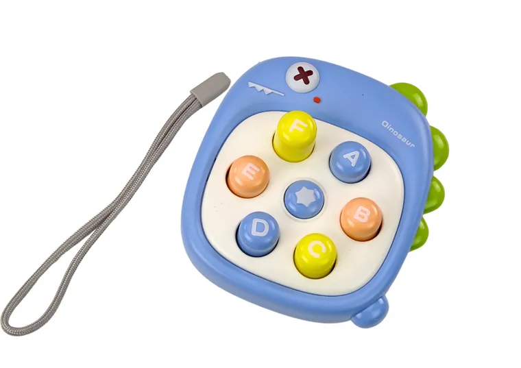 Lean Toys, Whack a mole, dinozaur, gra zręcznościowa