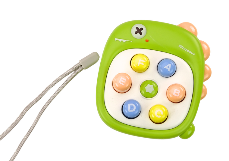 Lean Toys, Whack a mole, dinozaur, gra zręcznościowa