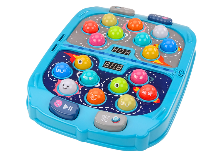 Lean Toys, Whack a mole, kosmos, gra zręcznościowa
