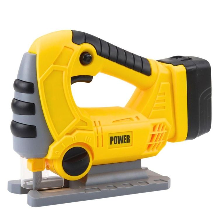 Lean Toys, wyrzynarka akumulatorowa, z dźwiękiem