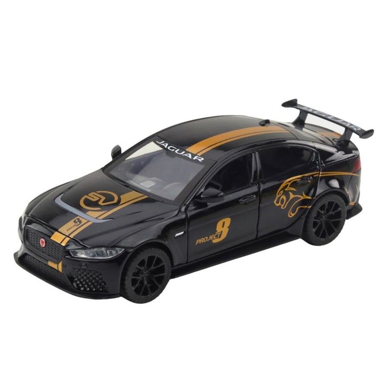 Lean Toys, Wyścigówka, pojazd metalowy z napędem pull-back, 1:32