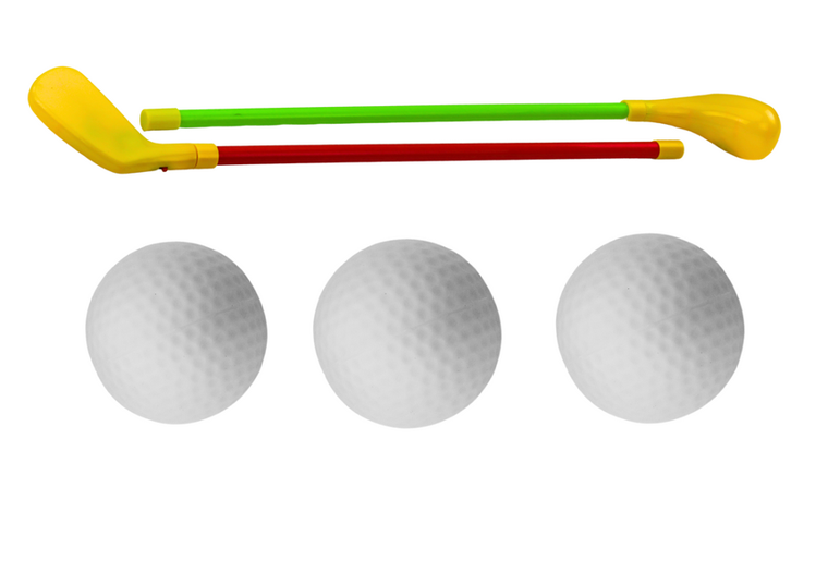Lean Toys, zestaw do mini golfa, gra zręcznościowa