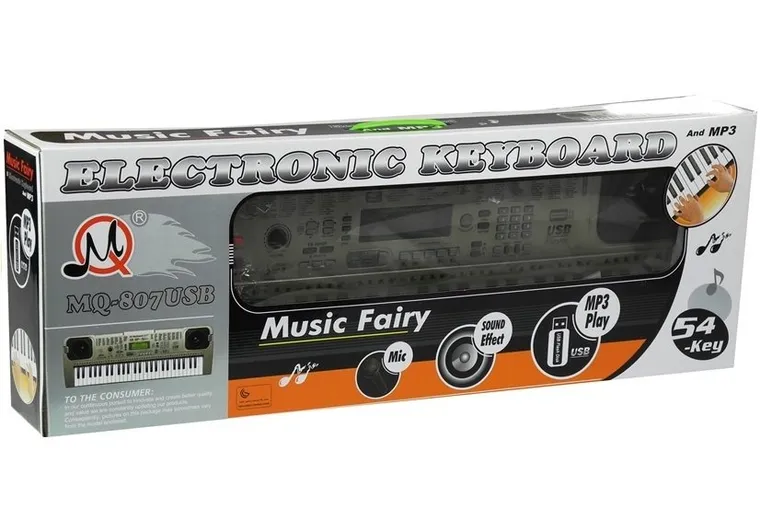 Lean Toys, zestaw keyboard, organy, pianinko, mikrofon