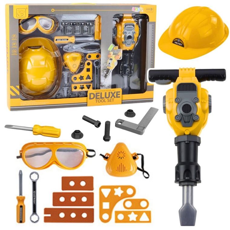 Lean Toys, zestaw majsterkowicza, 21 elementów