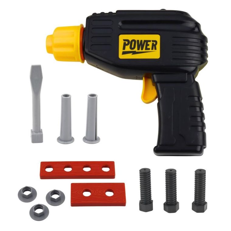 Lean Toys, zestaw majsterkowicza, narzędzia w skrzynce, 23 elementy