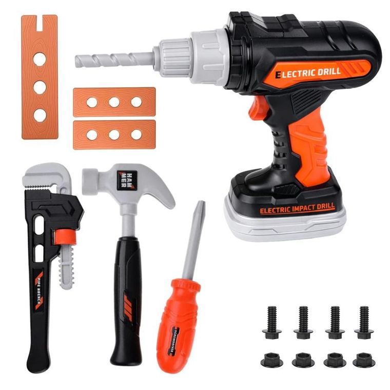 Lean Toys, zestaw majsterkowicza z torbą, 25 elementów