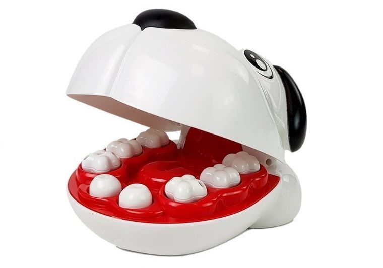 Lean Toys, zestaw małego dentysty, pies