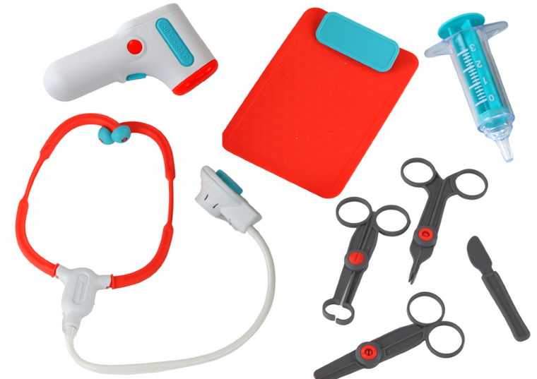 Lean Toys, zestaw małego lekarza, EKG