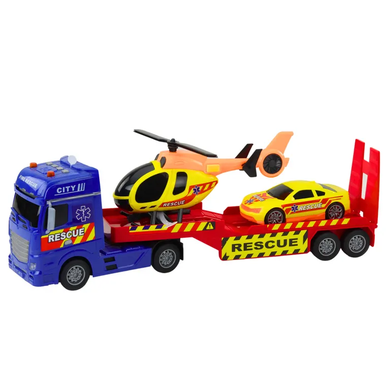 Lean Toys, zestaw pojazdów ratowniczych