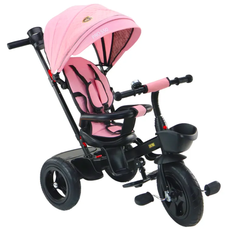 Lean Trike, rower trójkołowy, PRO550, różowy