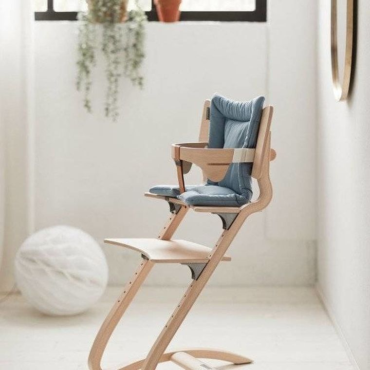 Leander, Classic, poduszka do krzesełka do karmienia, niebieska