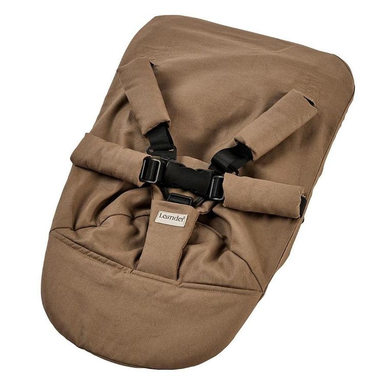 Leander, Newborn Seat, noworodkowe siedzisko do krzesełka do karmienia Louie i Classic, mocca