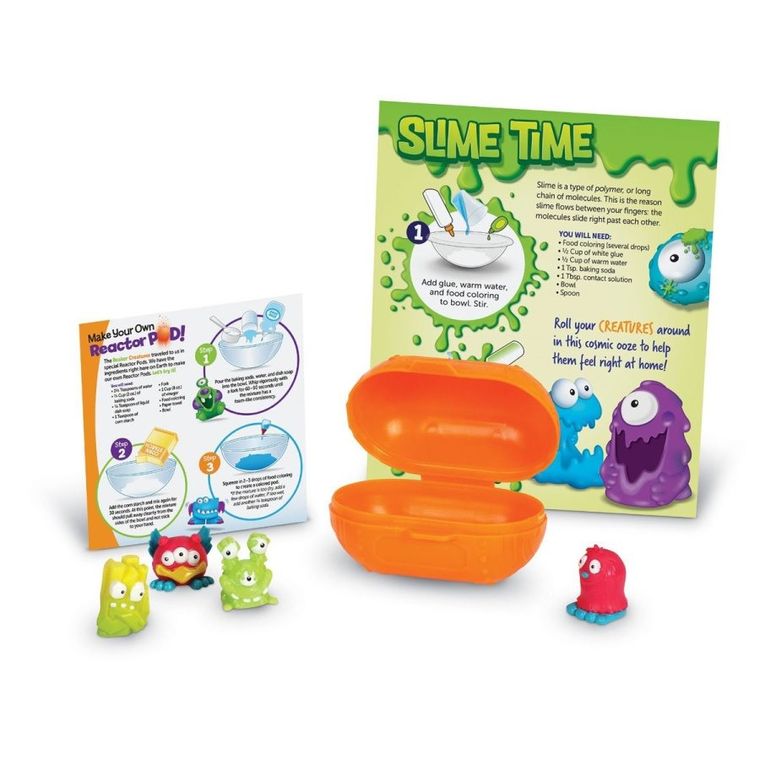 Learning Resources, Beakers Creatures, Laboratorium Kosmitów, zestaw naukowy do tworzenia kul