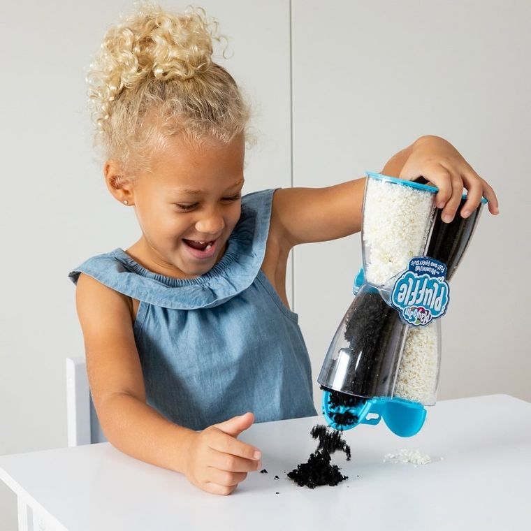 Learning Resources, Playfoam Pluffle, masa piankowa, czarno-biała