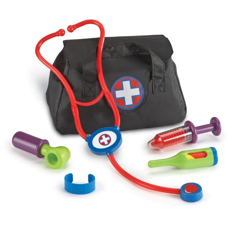 Learning Resources, zestaw Małego Lekarza, torba z narzędziami