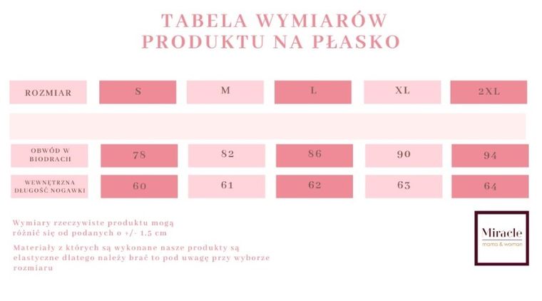 Legginsy damskie 7/8, ciążowe, granatowe, Miracle