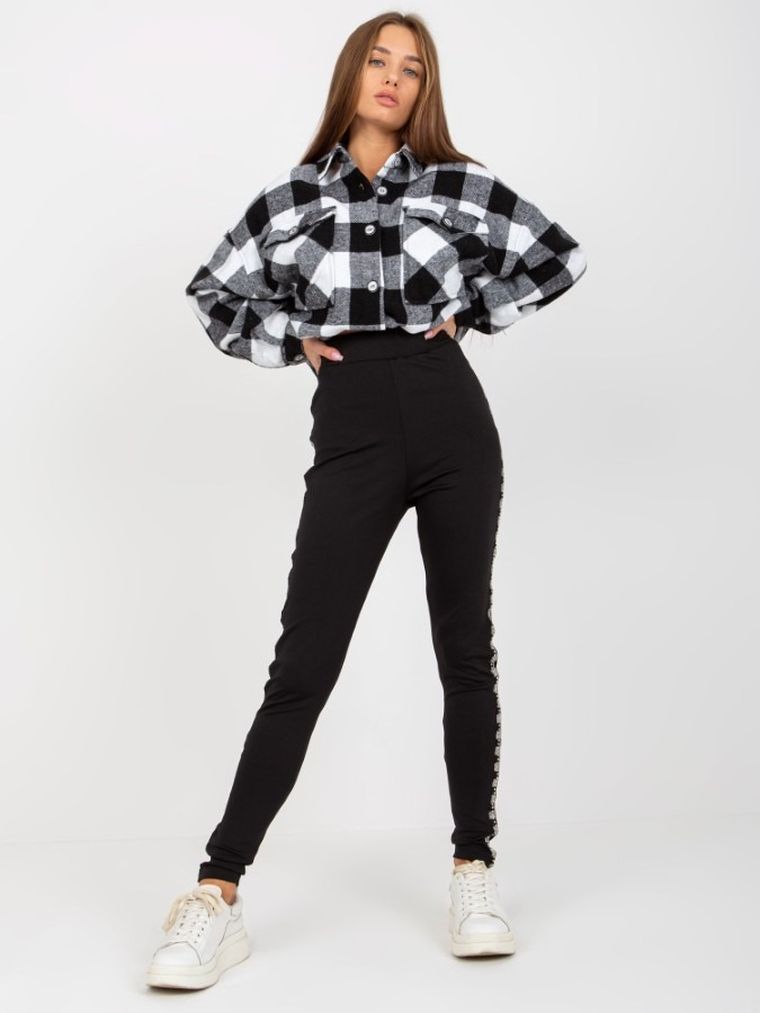 Legginsy damskie, czarne, Factory Price