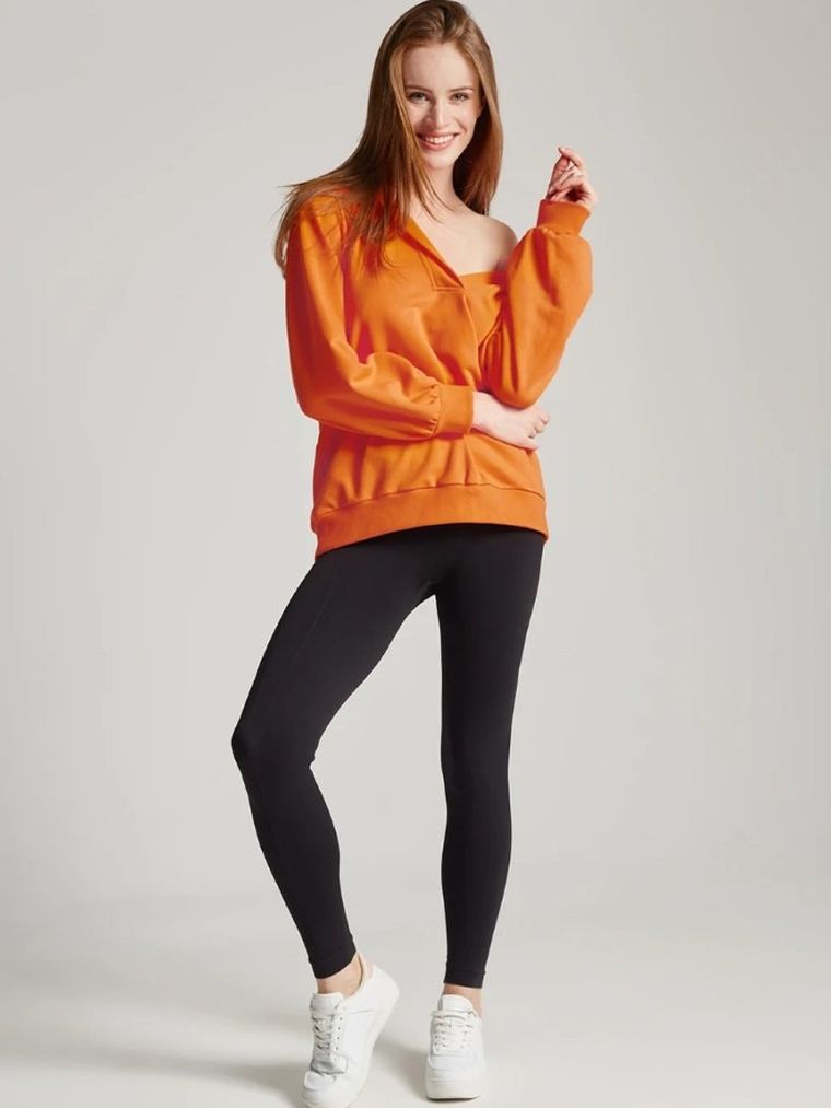 Legginsy damskie, czarne, Mirella, Gatta