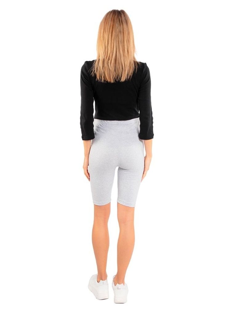 Legginsy damskie, kolarki, ciążowe, szare, Golden Queen