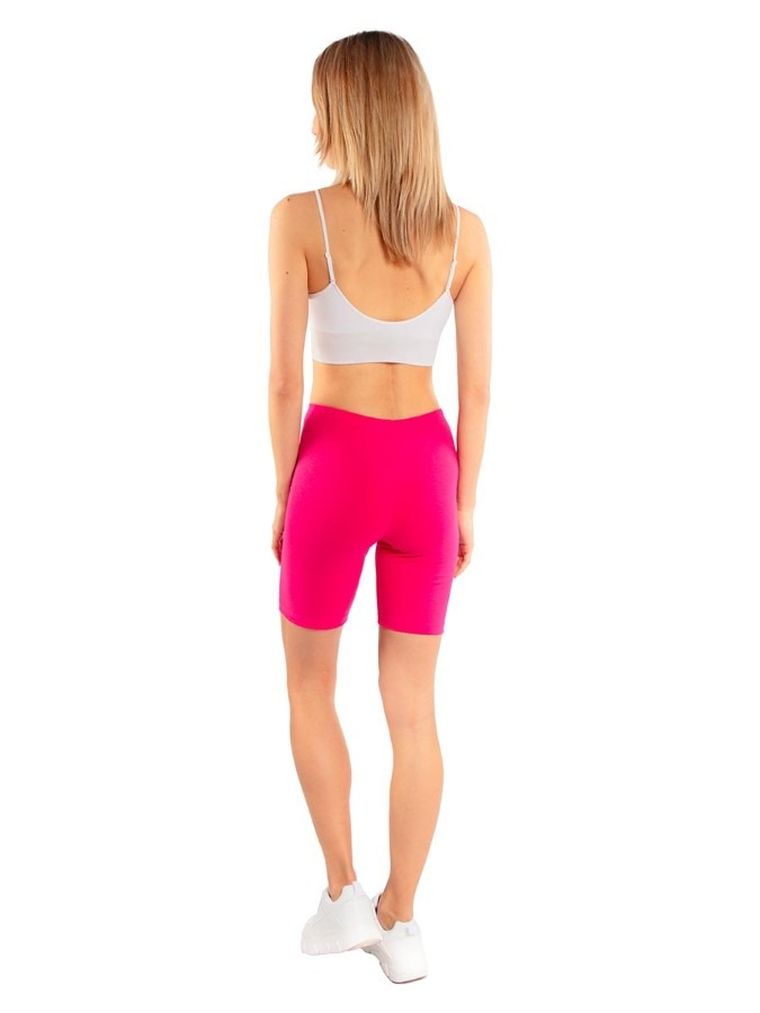 Legginsy damskie, kolarki, różowe, Golden Queen