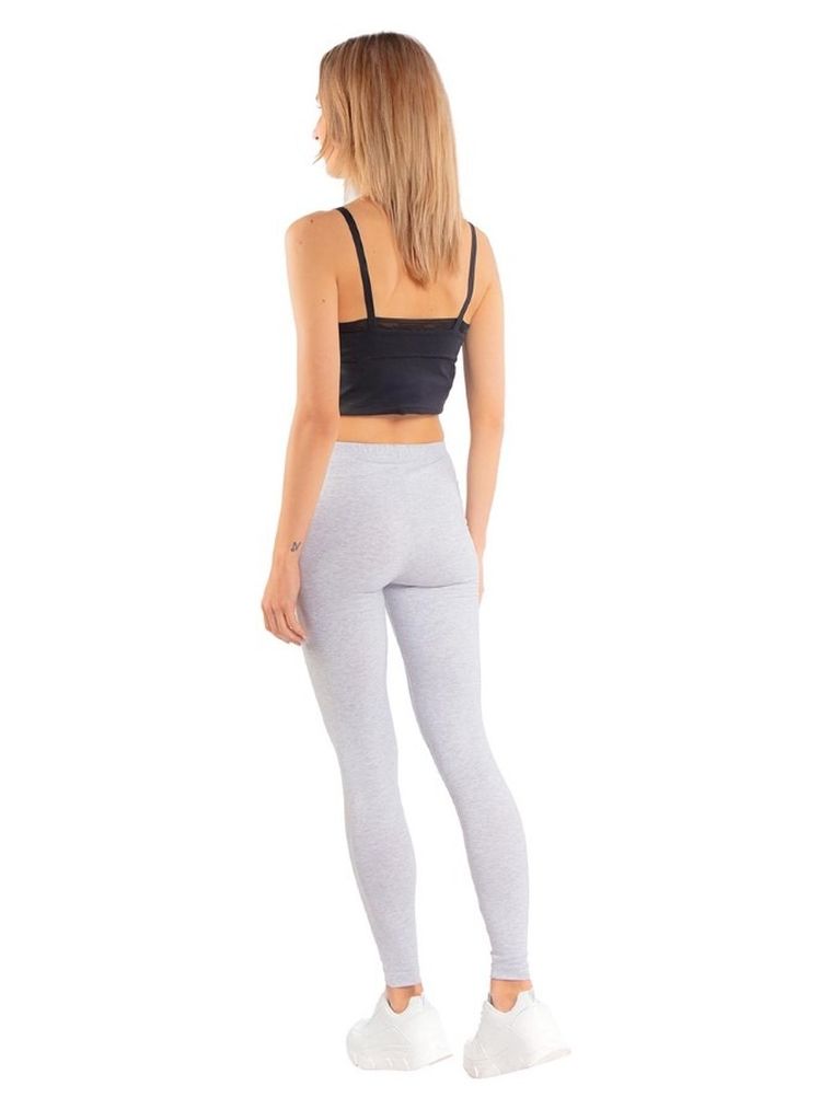 Legginsy damskie, szare, Golden Queen