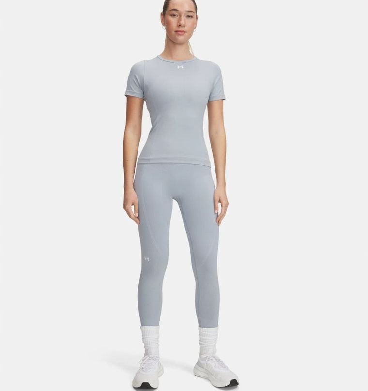 Legginsy damskie, szare, Under Armour