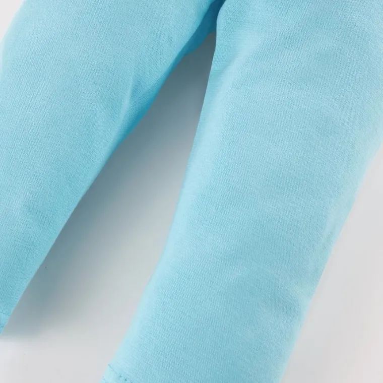 Legginsy dziecięce, turkusowe, Eevi