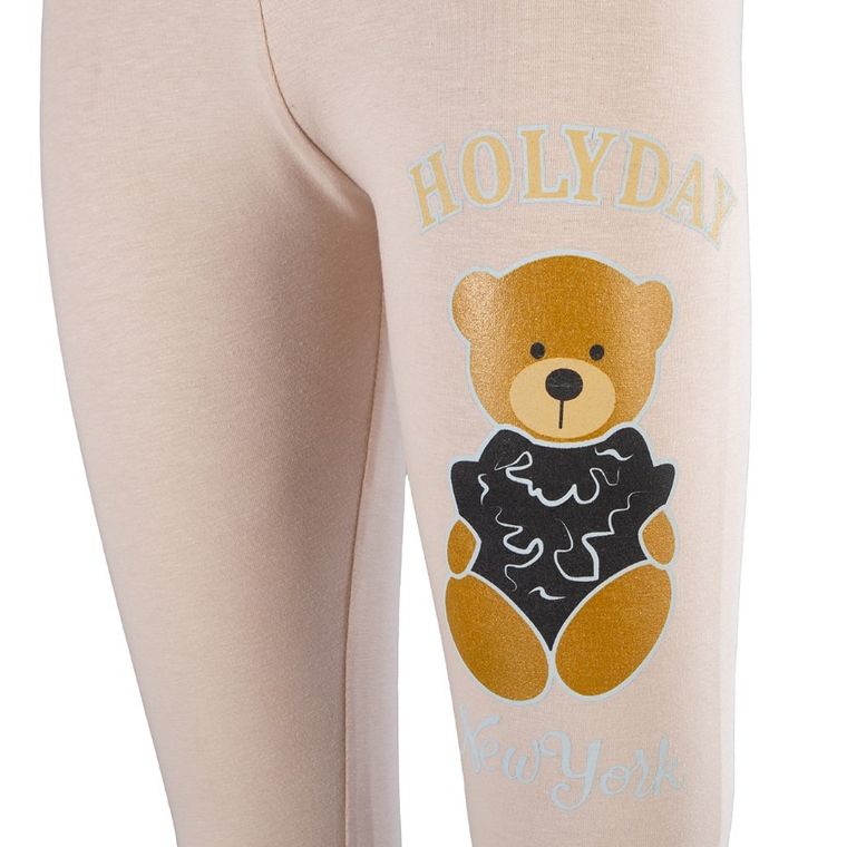 Legginsy dziewczęce, beżowe, Tup Tup