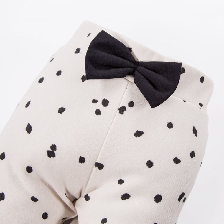 Legginsy dziewczęce, białe, Eevi