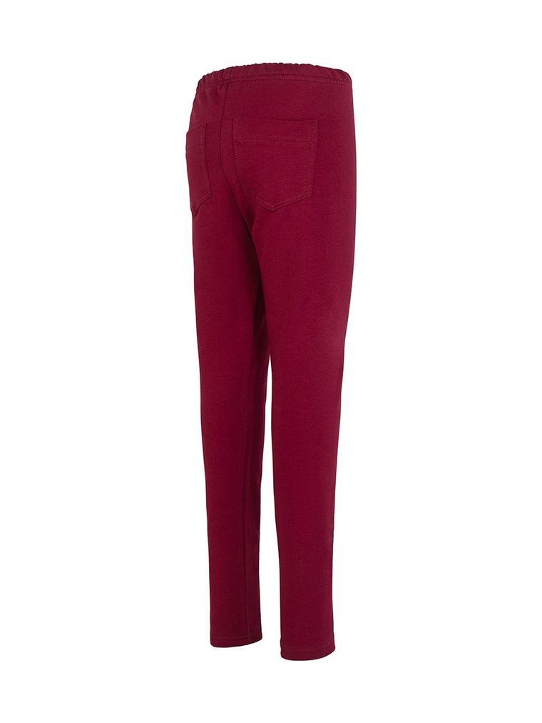 Legginsy dziewczęce, bordowe, Tup Tup