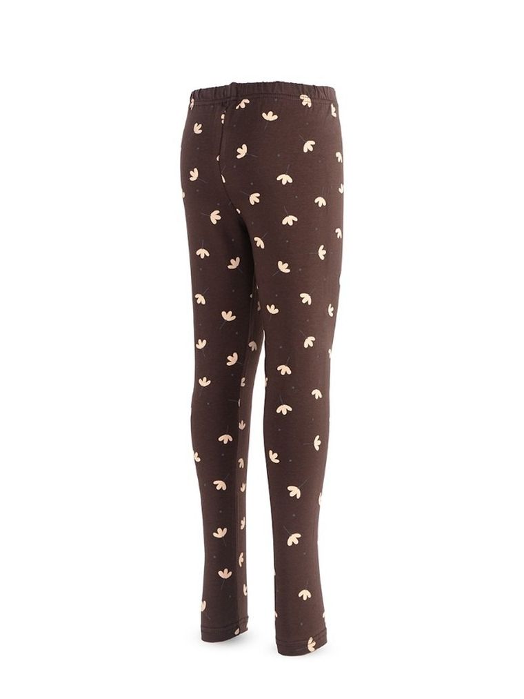 Legginsy dziewczęce, brązowe, Tup Tup
