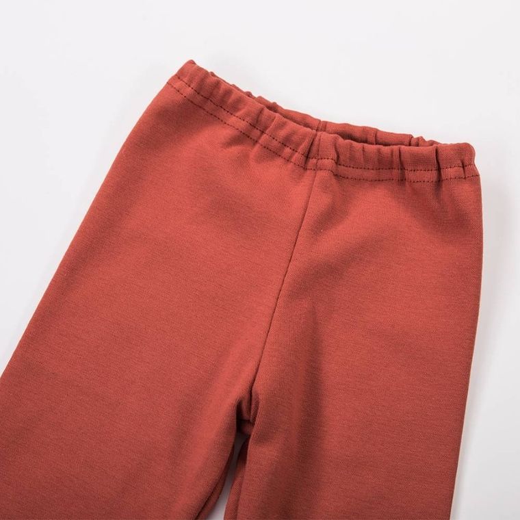 Legginsy dziewczęce, ceglane, Eevi