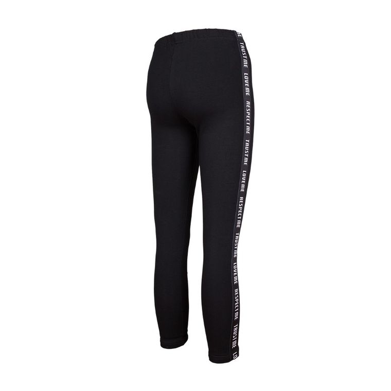 Legginsy dziewczęce, czarne, Tup Tup