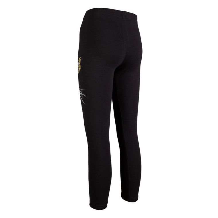 Legginsy dziewczęce, czarne, Tup Tup