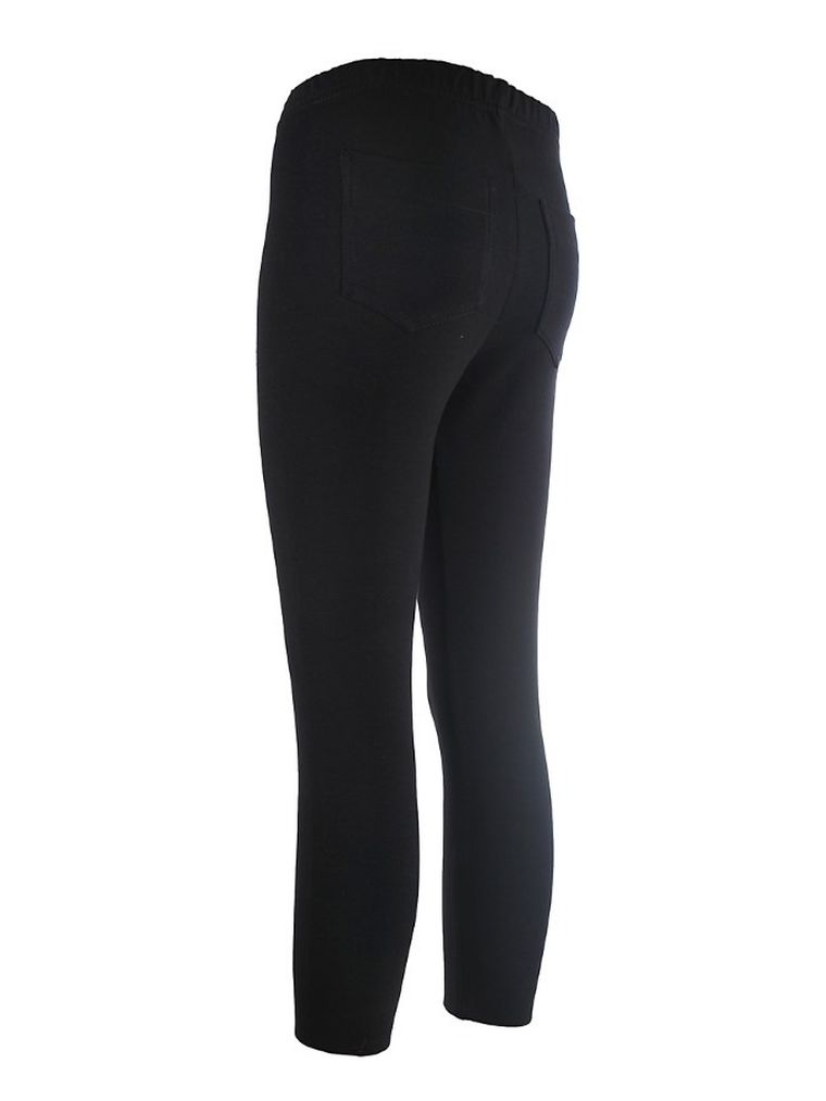 Legginsy dziewczęce, czarne, Tup Tup