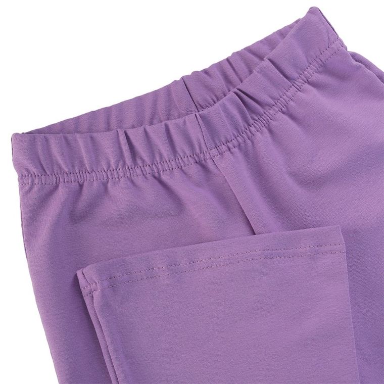 Legginsy dziewczęce, dzwony, fioletowe, Tup Tup