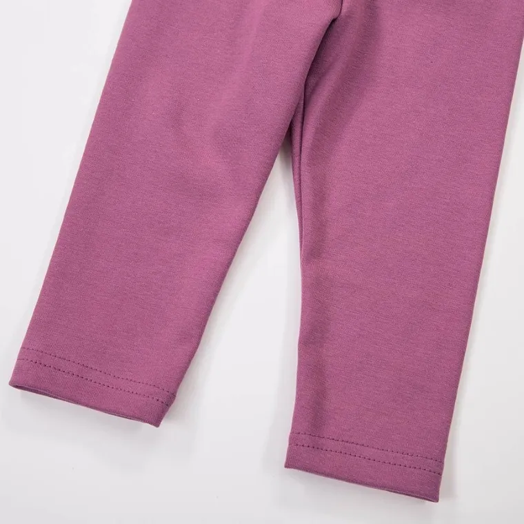 Legginsy dziewczęce, fioletowe, Eevi