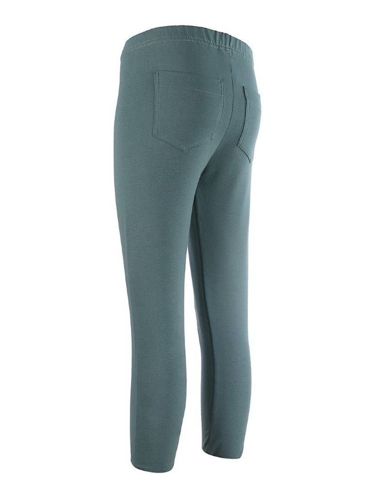 Legginsy dziewczęce, khaki, Tup Tup