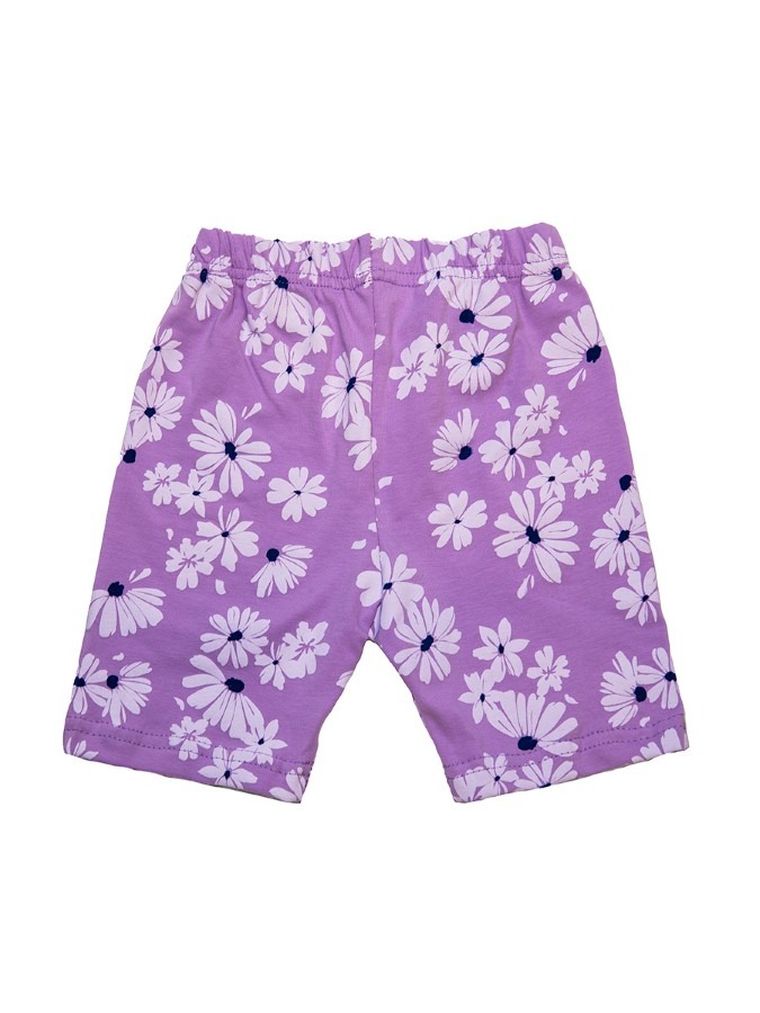 Legginsy dziewczęce, kolarki, fioletowe, Tup Tup