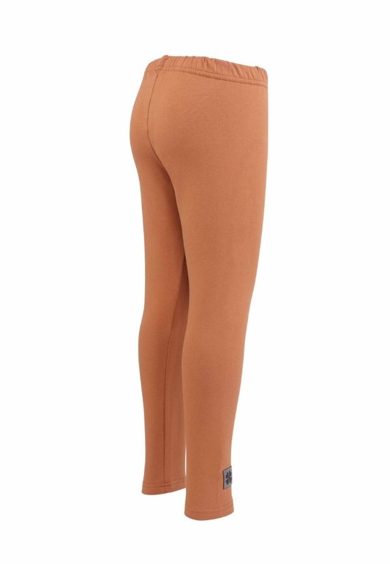 Legginsy dziewczęce, ocieplane, beżowe, Tup Tup