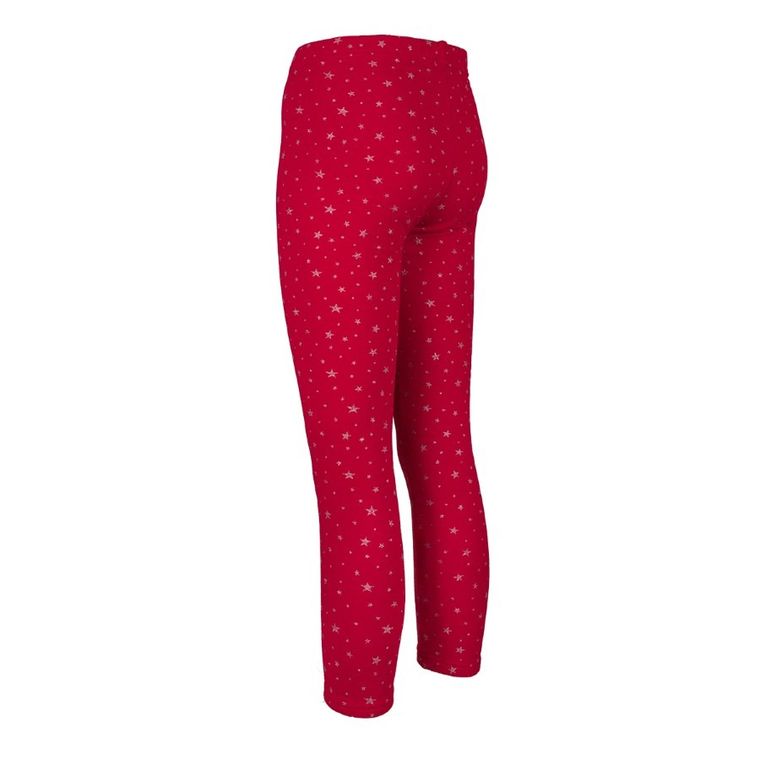 Legginsy dziewczęce, ocieplane, bordowe, Tup Tup