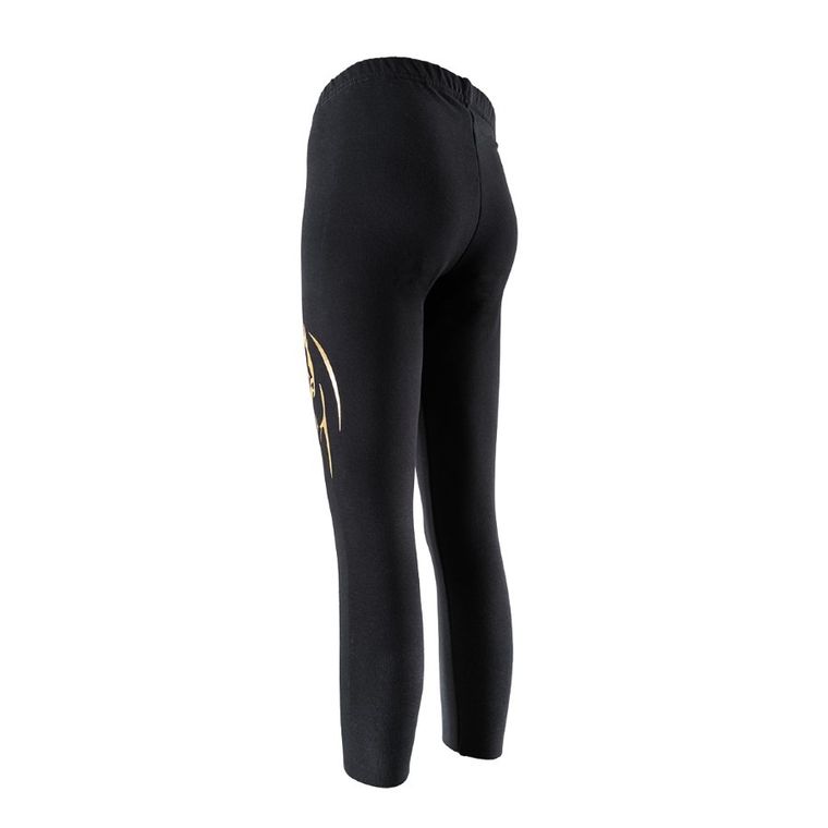 Legginsy dziewczęce, ocieplane, czarne, Tup Tup