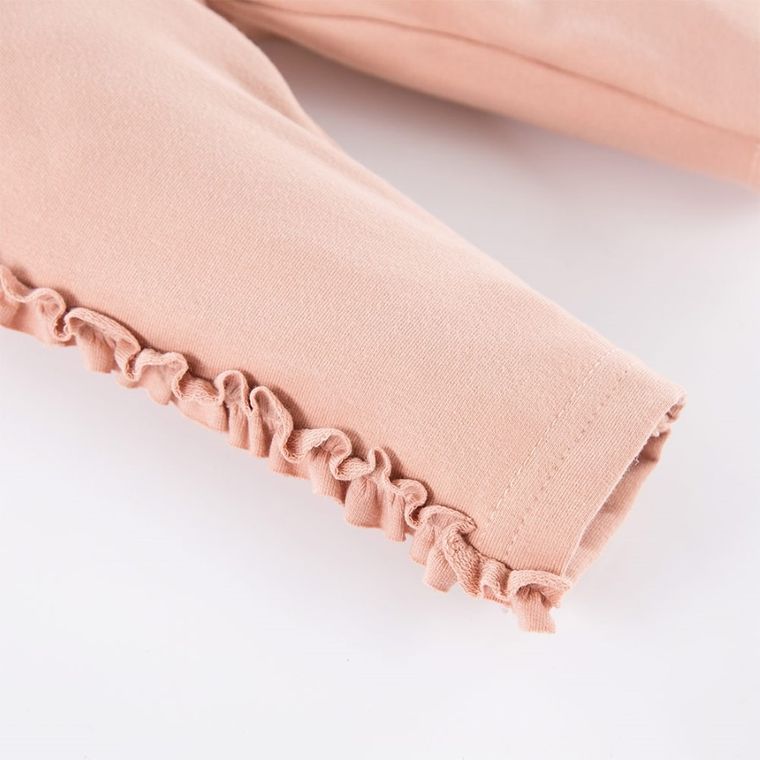 Legginsy dziewczęce, różowe, Bloom, Eevi