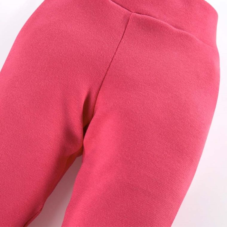 Legginsy dziewczęce, różowe, Eevi