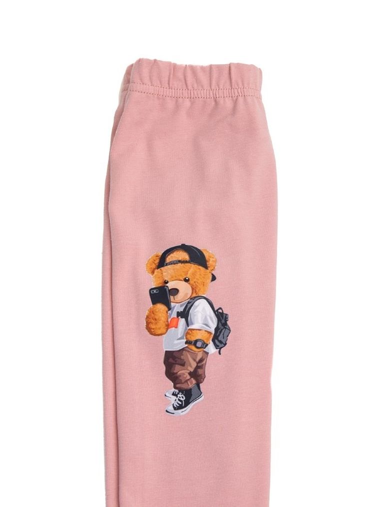 Legginsy dziewczęce, różowe, Tup Tup