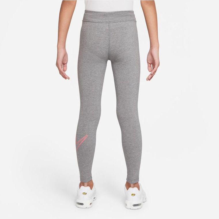 Legginsy dziewczęce, szare, Nike Sportswear Essential