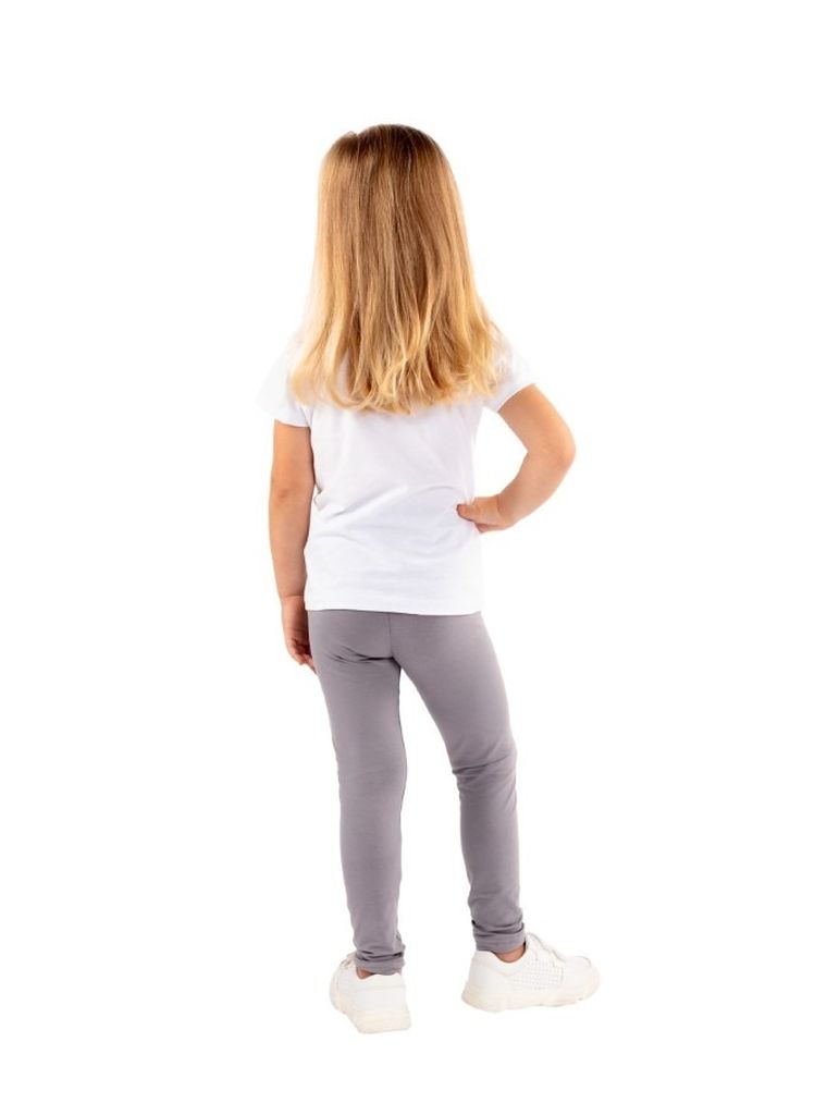 Legginsy dziewczęce, szare, Tup Tup